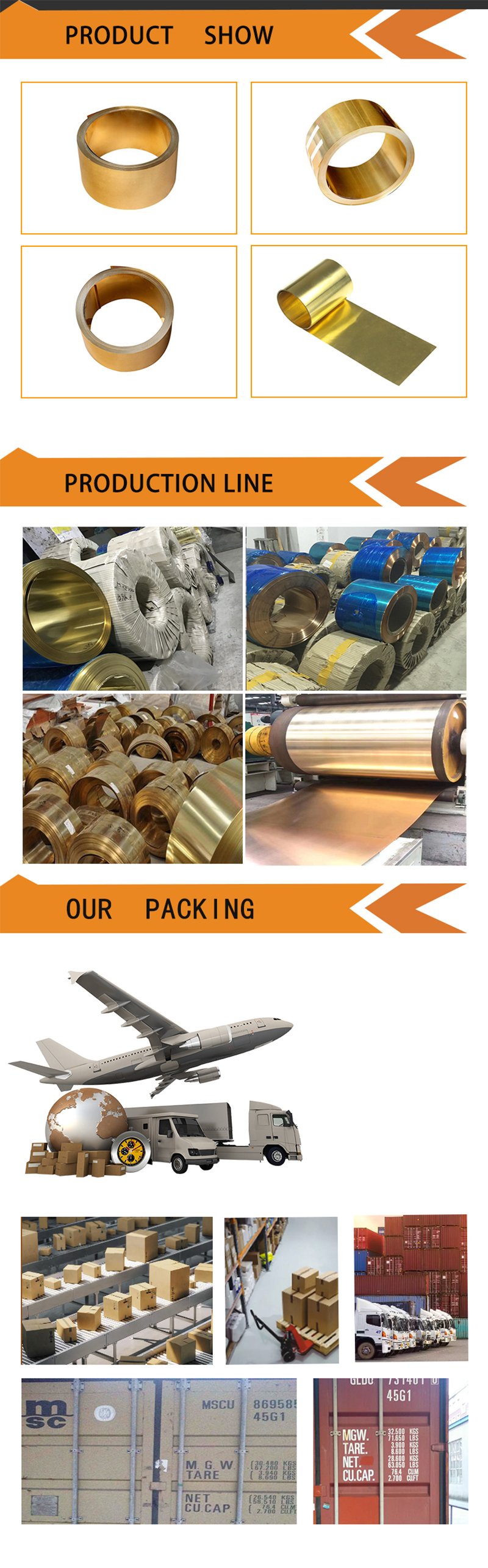Silicon Brass Foil