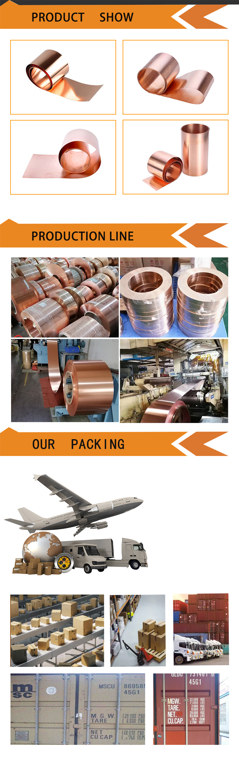 Deoxidized Copper by Phosphor Strip
