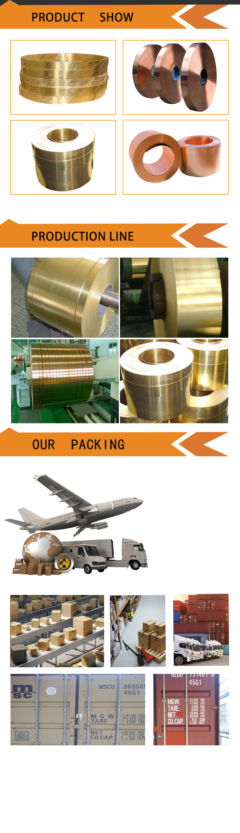 Lead-free Copper Strip