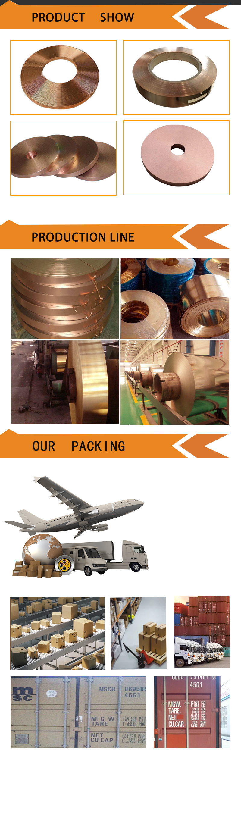 Tungsten Copper Strip