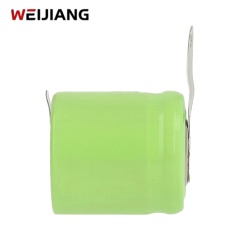 1/3AA Ni-MH Rechargeable Button Cell Battery 250mAh 1.2V with Solder Tabs | Weijiang Power OEM Battery Factory