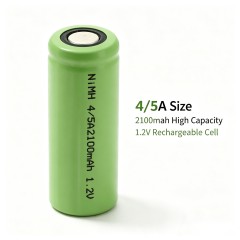 4/5 A Ni-MH Rechargeable Battery 2100mAh 1.2V Cylindrical Cell | Weijiang Power OEM Battery Factory