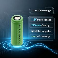 4/5 A Ni-MH Rechargeable Battery 2100mAh 1.2V Cylindrical Cell | Weijiang Power OEM Battery Factory
