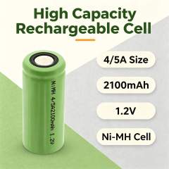 4/5 A Ni-MH Rechargeable Battery 2100mAh 1.2V Cylindrical Cell | Weijiang Power OEM Battery Factory