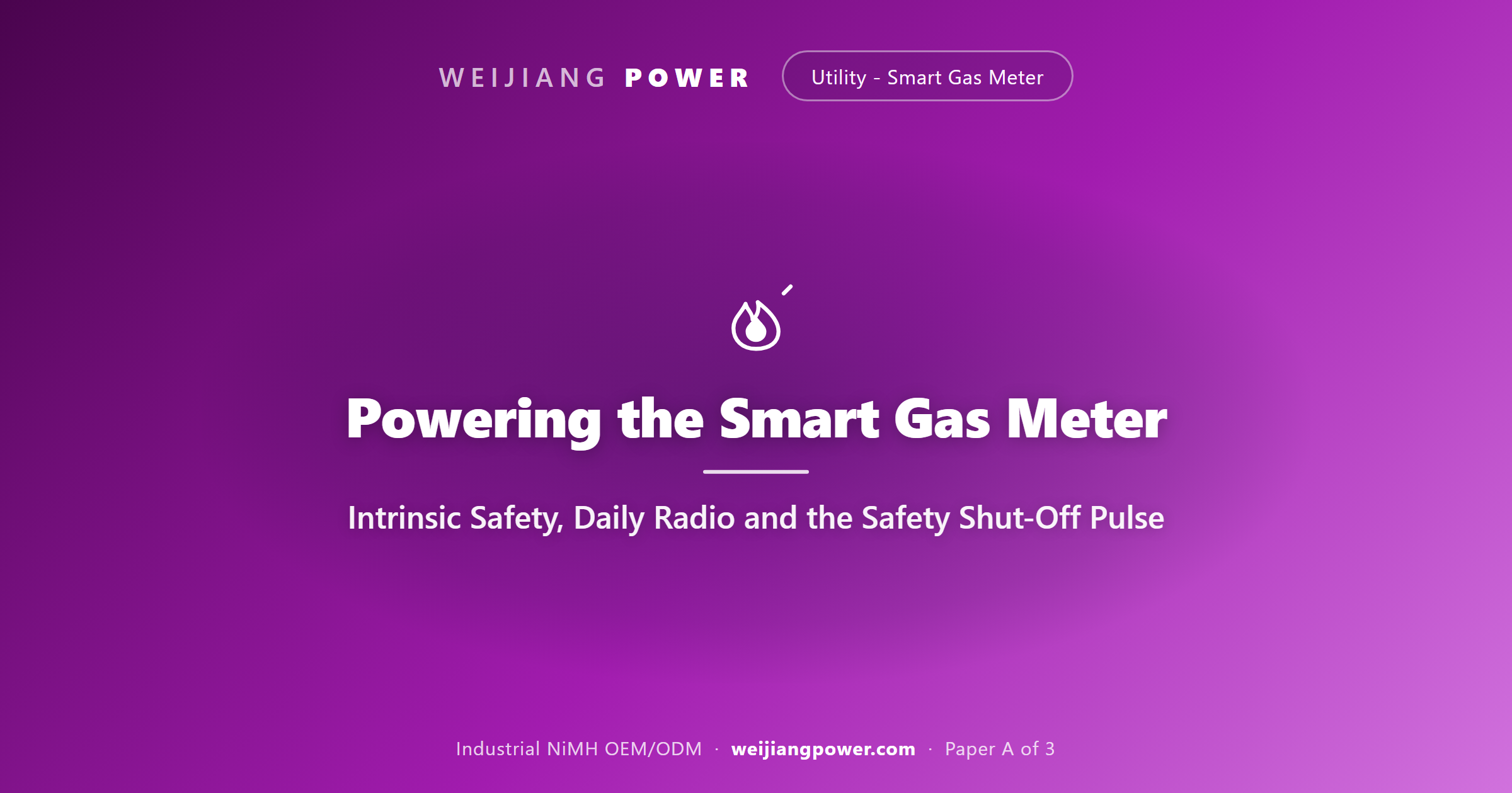 Academic cover for the battery load profile of an ATEX smart gas meter with NiMH pulse assist