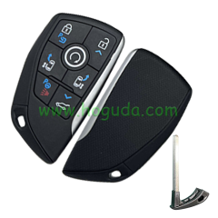 For Chevrolet 5+1 button smart remote key blank