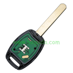 For Honda Accord Sedan Pilot Civic CRV 2 button remote key with 313.8Mhz ID46 chip FCCID :KR55WK49308