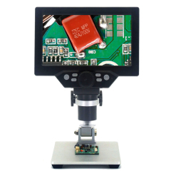 G1200 12MP 1-1200X Digital Microscope for Soldering Electronic 500X 1000X Microscopes Continuous Amplification Magnifier with battery