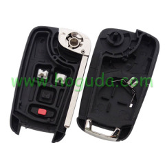 Original For Vauxhall 2+1 button remote key with 434mhz 5WK50079 95507070 chip GM(HITA G2) NXPF41E30 DS59906 Tnd4192 with original PCB and after market key shell