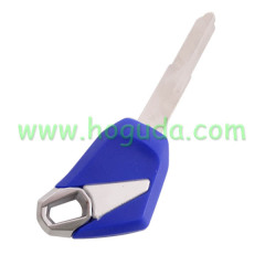 For KAWASAKI motorcycle key blank(blue) right blade