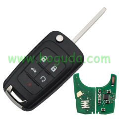 For Buick, for Chevrolet, for Opel, keyless 4+1 button remote key with 315mhz PCF7952 Chip