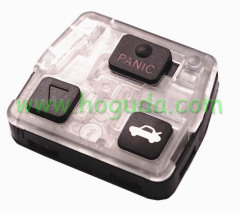 For Toyota land cruiser prado 3 button remote shell