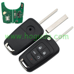 For Buick, for Chevrolet, for Opel, keyless 4+1 button remote key with 315mhz PCF7952 Chip