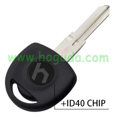 For Opel transponder key with left blade(ID40 Chip)