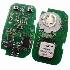 For Buick 5 button remote key with 434mhz E3125A-B 90927272 RF43F 5144AQ1-1 62K APHH G4 chip