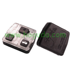 For Toyota land cruiser prado 3 button remote shell