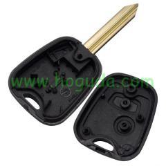 For Peugeot 2 button remote key blank