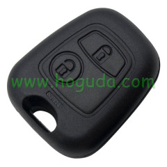 For Peugeot 2 button remote key case for Sx9 key blade (without key blade)