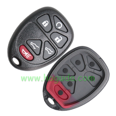 For Cadillac 5+1 button remote key blank With Battery Place
