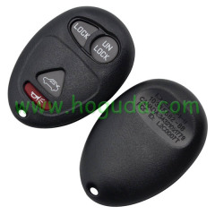 For Cadillac 3+1 button remote key blank With Battery Place