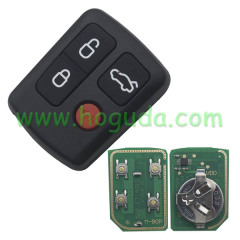 For Ford 3+1 button remote key with 433Mhz
