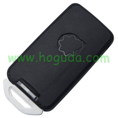 For Volvo 5 button remote key shell with 2 parts battery clamp
