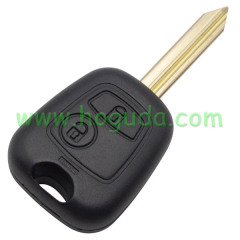 For Peugeot 2 button remote key blank