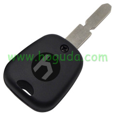 For Peugeot 2 button remote Key blank with 4 track blade