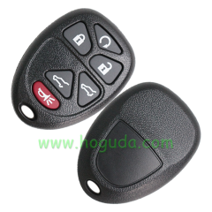 For Cadillac 5+1 button remote key blank With Battery Place