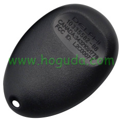 For Cadillac 3+1 button remote key blank With Battery Place