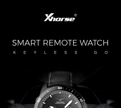 Xhorse Smart Remote Watch KeylessGo Wearable Super Car Key Black/Blue