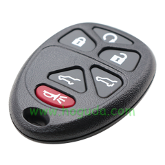 For Cadillac 5+1 button remote key blank With Battery Place