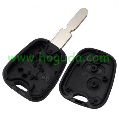 For Peugeot 2 button remote Key blank with 4 track blade