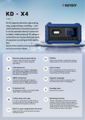 Pre-Order KEYDIY KD-X4 key programmer KD-X4 supports detection,generating,copy,programming,matching
