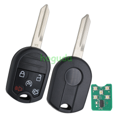 For ford 5 button remote key with 433.92MHz FSK without 4D63 CHIP P/N: BB5T-15K601-BA OEM:164-R7999