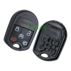 For ford 5 button remote key with 433.92MHz FSK without 4D63 CHIP P/N: BB5T-15K601-BA OEM:164-R7999