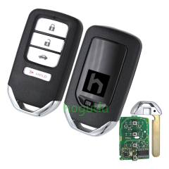 For Honda 3+1button smart keyless remote key with 313.8mhz NCF7952X / HITAG 3 / 47CHIP FCC ID: KR5V1X