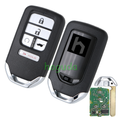 For Honda Smart Key Pilot 4+1 button Remote Key 433MHz ID47 FCC:KR5V2X 72147-TG7-A41, 7812D-V2X