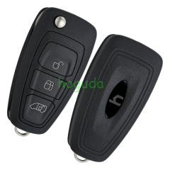 For Original Ford 3 Button remote key with 433.92Mhz FSK ID63 80bit Chip BK2T-15K601-AA/AB/AC A2C53435329
