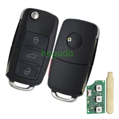Modified For Honda 7th generation--can be use in Accord,Odessey,City and so on 3+1 button remote key with 315mhz VW style flip remote