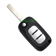 For Renault 3 button remote key with 434mhz PCF7961M chip