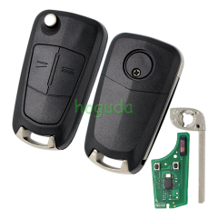 For Opel VAUXHALL and ASTRA H 2 Button Flip Remote Key with 7941 Chip and 433MHZ (Before 2006)