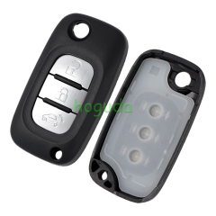 For Renault 3 button remote key with 434mhz PCF7961M chip