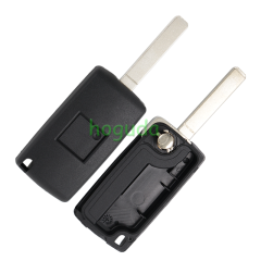 For Peugeot ASK 3 button flip remote key with VA2 307 blade (With Light button) 433Mhz PCF7941 Chip (Before 2011 year)