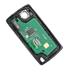 For Peugeot 3 button flip remote key with HU83 407 blade (With Light button) 433Mhz ID46 PCF7961 Chip FSK Model