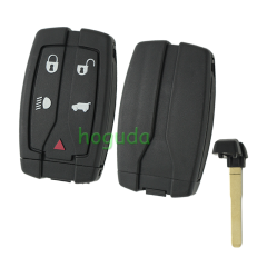 For Range rover 5 button remote key blank