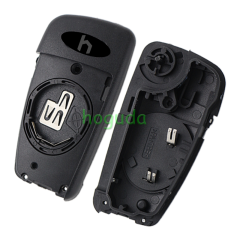 For Audi Q2 Q3 3 button keyless go remote key with MQB48 ID48 (megmos AES)433mhz FCCID:81A837220