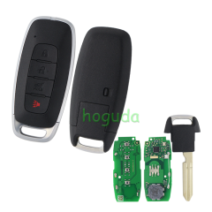 For Nissan 3+1 Button Smart Remote Key with 4A chip 433MHz 285E3-5MR3B FCC ID: KR5TXPZ1 SUV