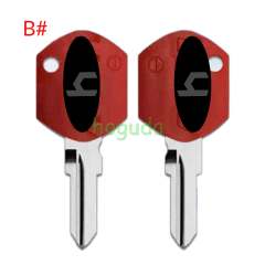 For KTM motorcycle key shell ,please choose the color