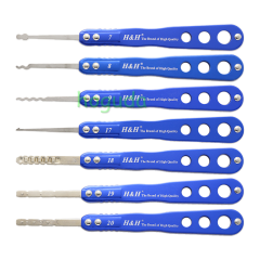For Champion series (House lock and car lock)stainless pick set 20-in-one